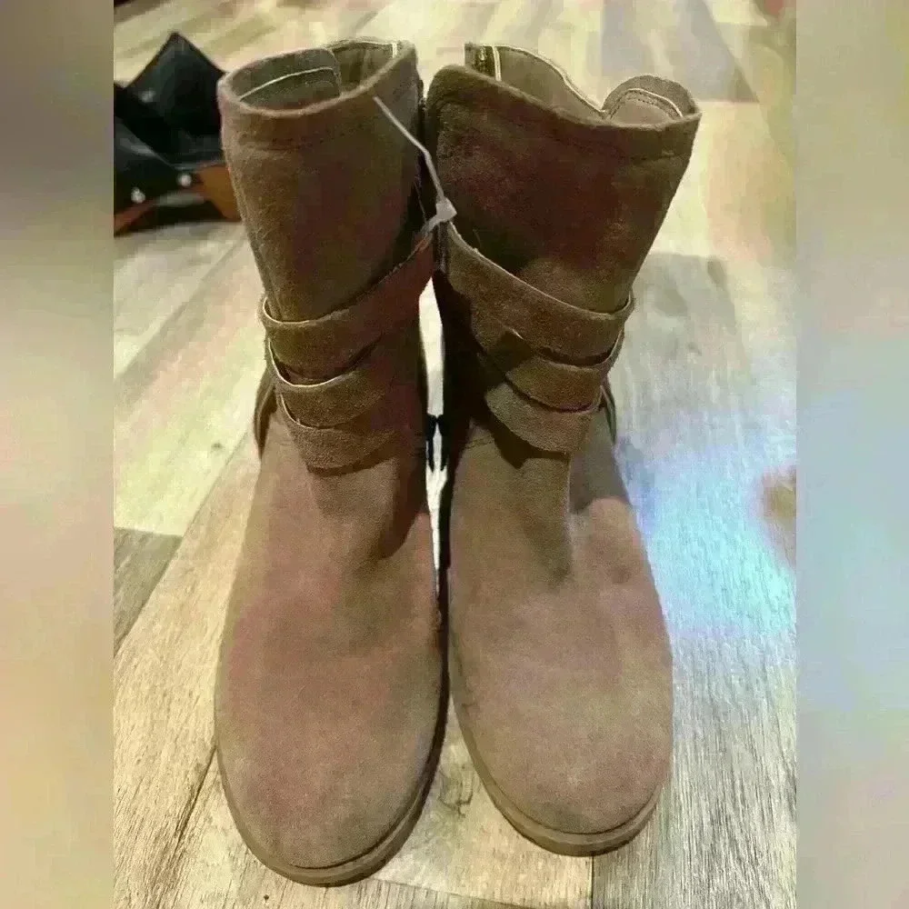 Koalaburra by Ugg Kenz Suede Tassel Boots Women’s Size 6 1/2 - Picture 3 of 8